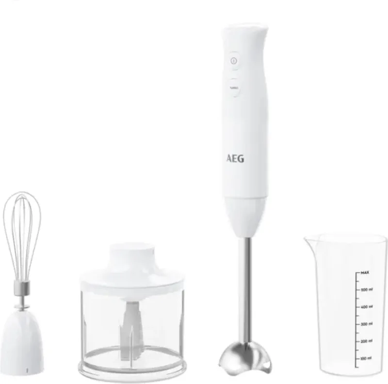HB4-1-6CW - Deli 4 - Hand blender - 600W by AEG in White – product photo