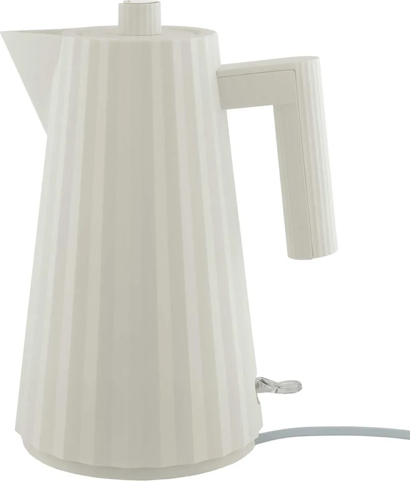 Plissé Waterkoker - 1,7L - Kunststof by Alessi in White – product photo