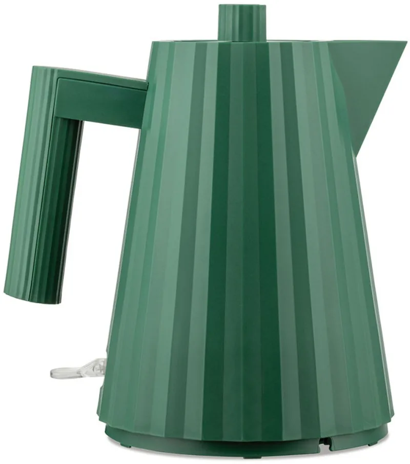 Plissé Waterkoker - 1L - Kunststof van Alessi in Groen – productfoto