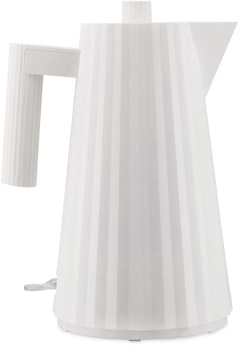 Plissé Waterkoker - 1L - Kunststof by Alessi in White – product photo