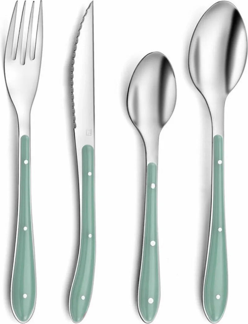 1-2-3 Bestekset 24 Delig Vert Deau by Amefa in Green – product photo