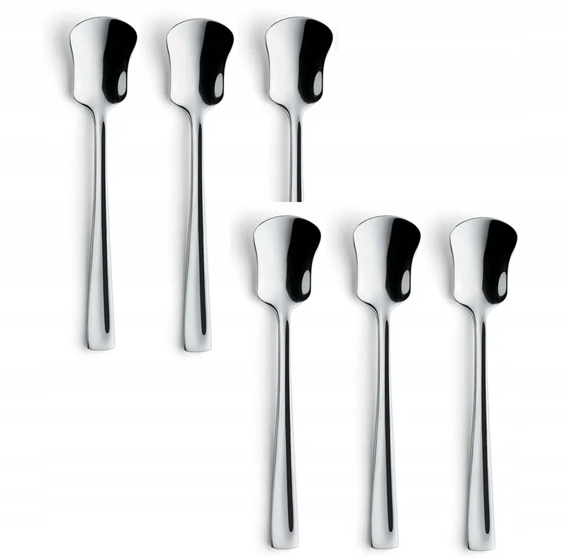 Atlantic Dessertlepels - Set van 6 - Roestvrij Staal by Amefa in Silver – product photo