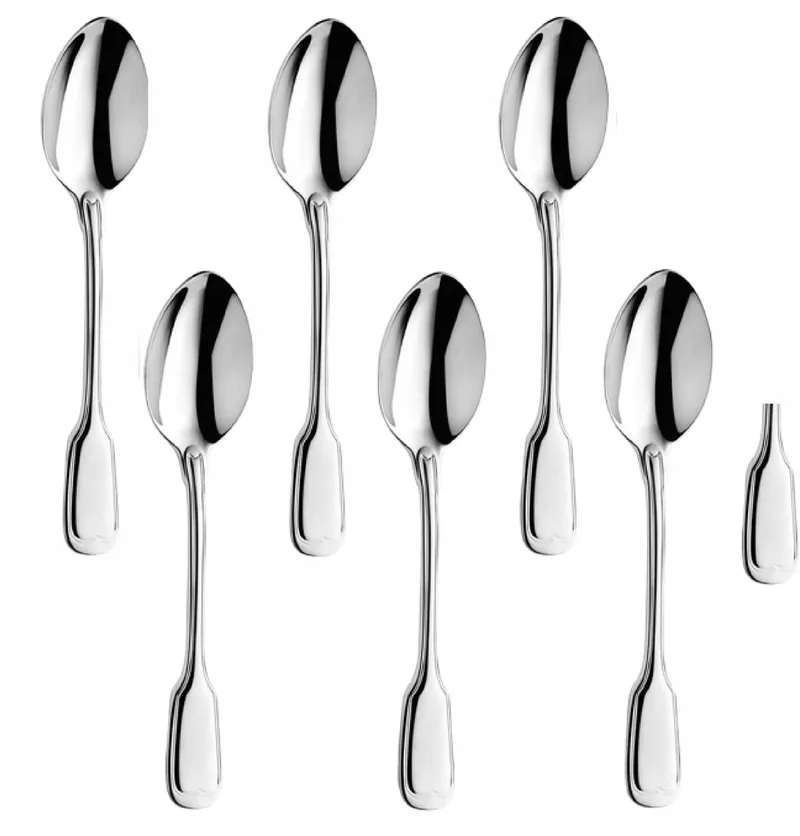 Augsburger Faden Theelepels 6 stuks - retro design de Amefa en Argent – photo produit