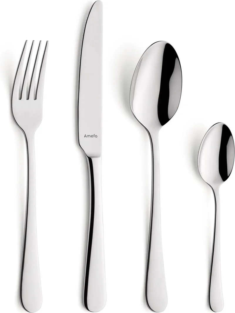Austin 24-delige Bestekset – 6 Personen – 18/0 Chroomstaal – Cadeauverpakking de Amefa en Argent – photo produit