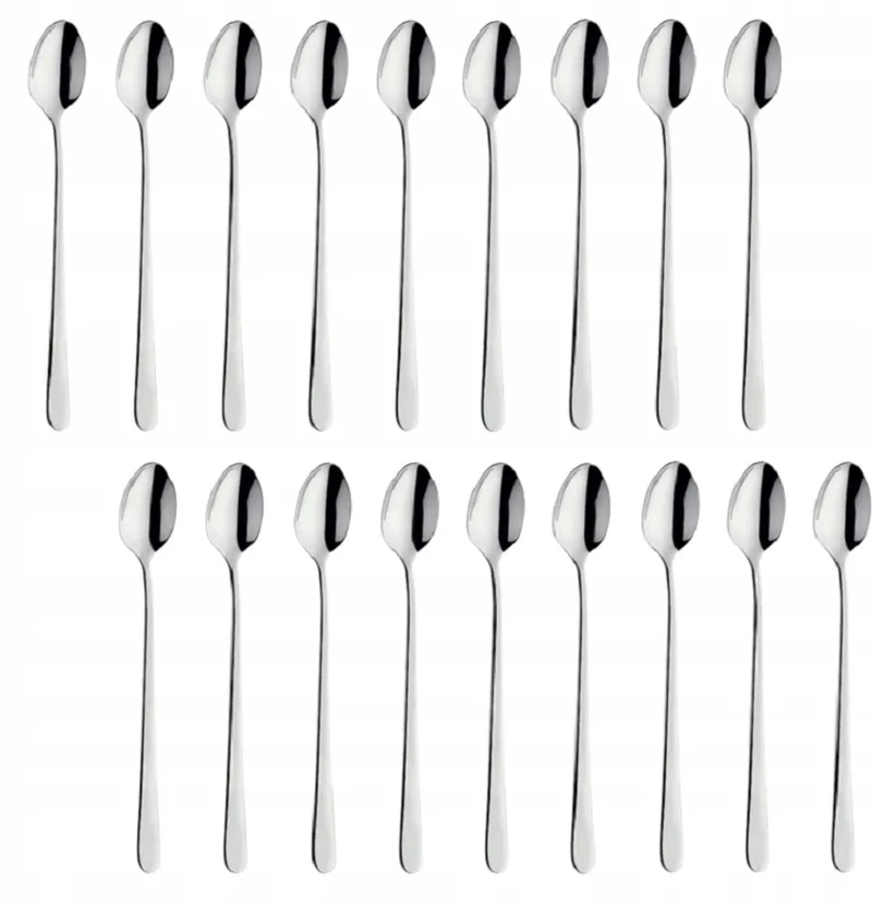 Austin Lange Lepels (18 stuks) - Roestvrij Staal, Vaatwasmachinebestendig by Amefa in Silver – product photo