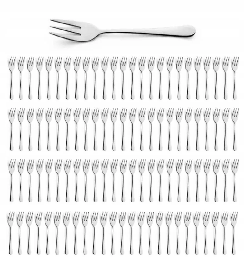 Austin Taartvorkjes 100 Stuks - Roestvrij Staal 18/0 by Amefa in Silver – product photo