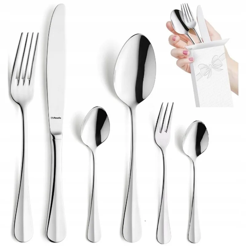 Baguette Bestekset 36 Delen - 6 Personen - Roestvrij Staal by Amefa – product photo