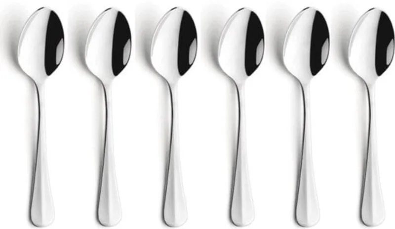 Baguette koffielepels - 6-delig by Amefa in Silver – product photo