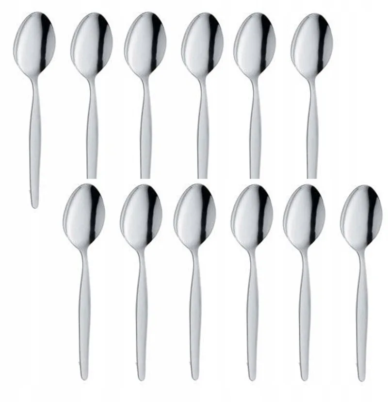 Baltic 12 theelepels RVS 13,5 cm - Praktisch & Vaatwasmachinebestendig de Amefa en Argent – photo produit