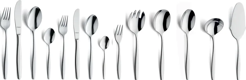 BESTEKSET 60 STUKS van Amefa in Zilver – productfoto