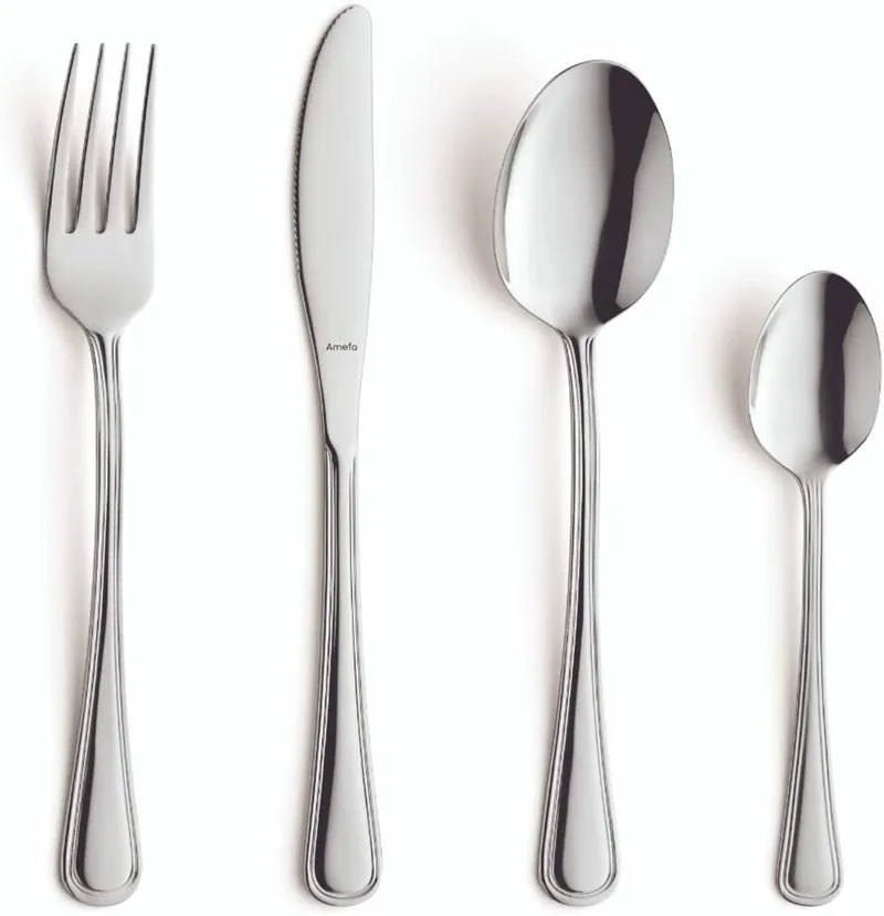 Bologna - 32 delige bestekset- 8 persoons - RVS - Bestek by Amefa in Silver – product photo