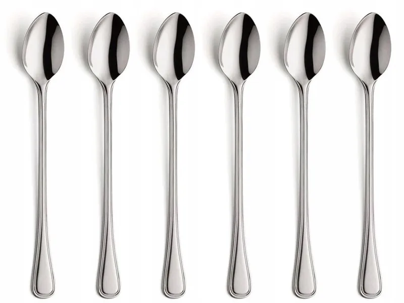Bologna Latte Lepels 6 stuks - Elegant & Duurzaam by Amefa in Silver – product photo