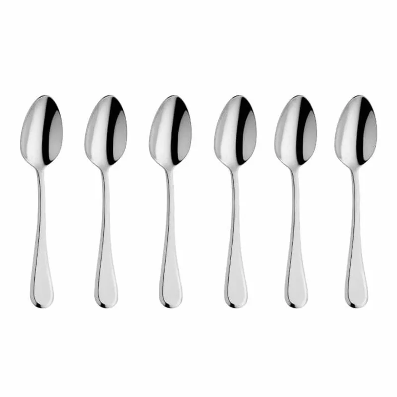 Drift - 6 Koffielepels by Amefa in Silver – product photo