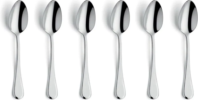 Drift - 6 Theelepels by Amefa in Silver – product photo
