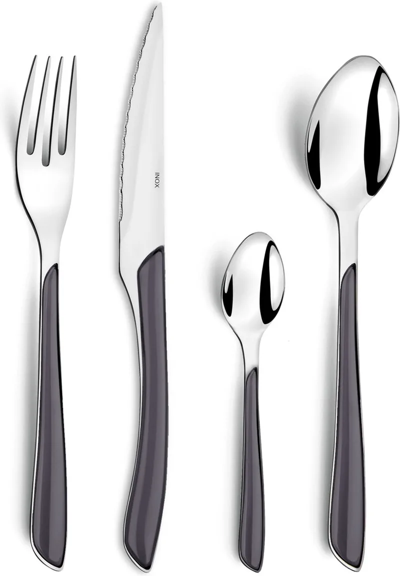 Eclat 16-delige Bestekset – 4 Personen – Hoogglans – 18/0 Chroomstaal – Cadeauverpakking de Amefa en Gris – photo produit