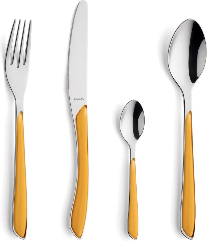 Eclat 24-delige Bestekset by Amefa in Yellow – product photo