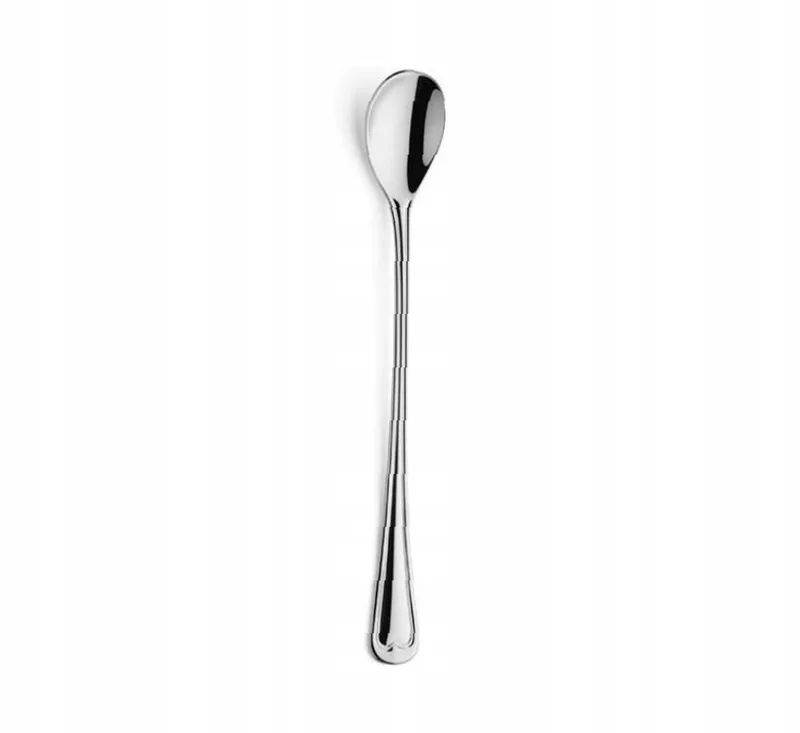 Elegance Latte Lepel - Roestvrij Staal 18/10, Glansafwerking de Amefa en Argent – photo produit
