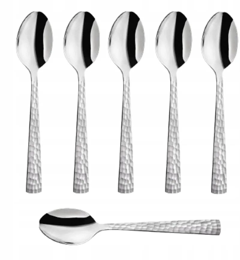 Felicity theelepels, 6 stuks, nikkelvrij, met patroon de Amefa en Argent – photo produit
