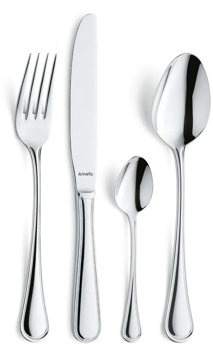 Hadyn - 6 persoons - 24-delige Bestekset - Voor 6 personen - Zilver-Luxe geschenkdoos- Hoogwaardig 18/10 chroomnikkelstaal by Amefa in Silver – product photo