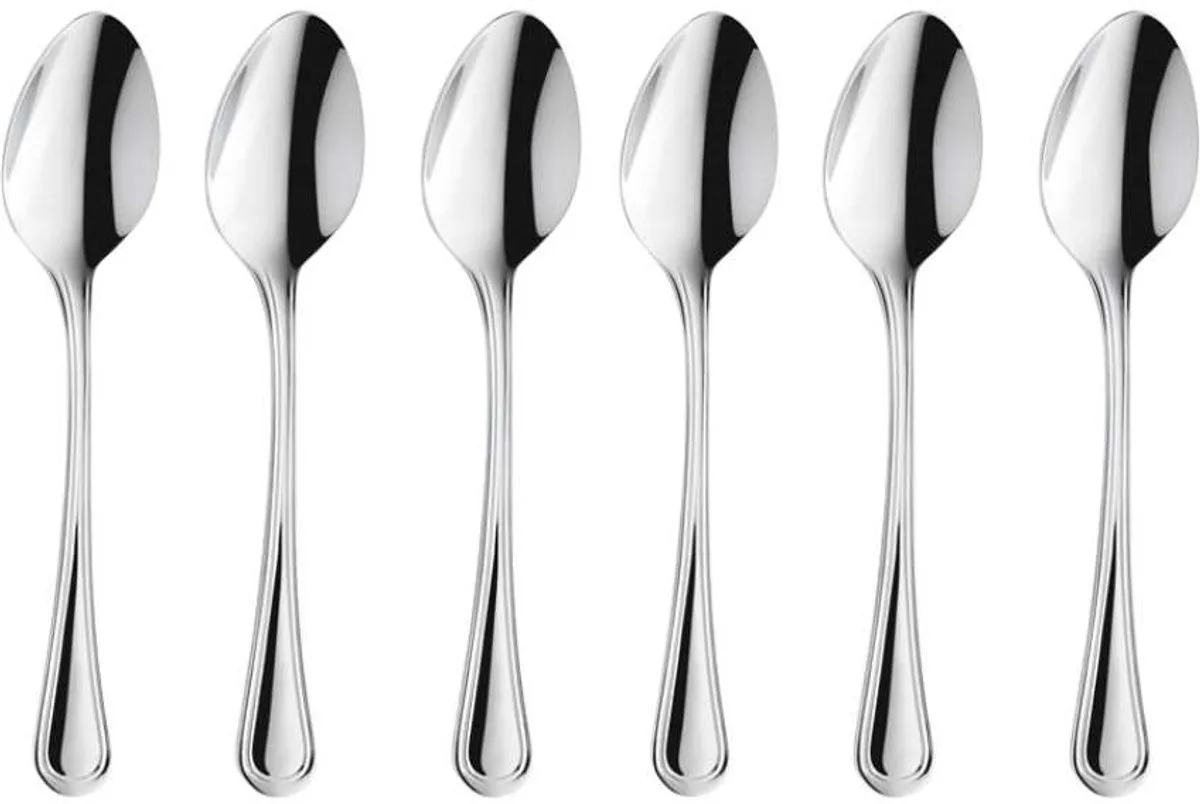 Haydn - 6 Theelepels från Amefa i Silver – produktbild