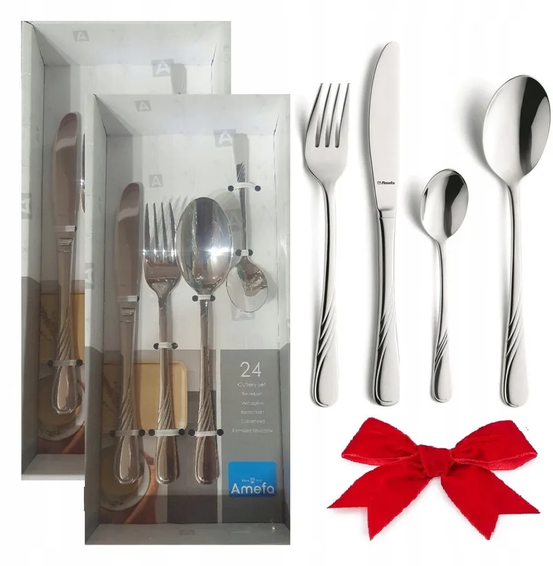 Helma 48-delig Bestekset RVS 18/10 voor 12 personen de Amefa en Argent – photo produit