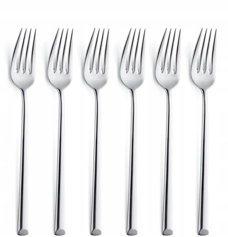 Metropole Diner Vorken RVS 18/10 - Set van 6 stuks de Amefa en Argent – photo produit