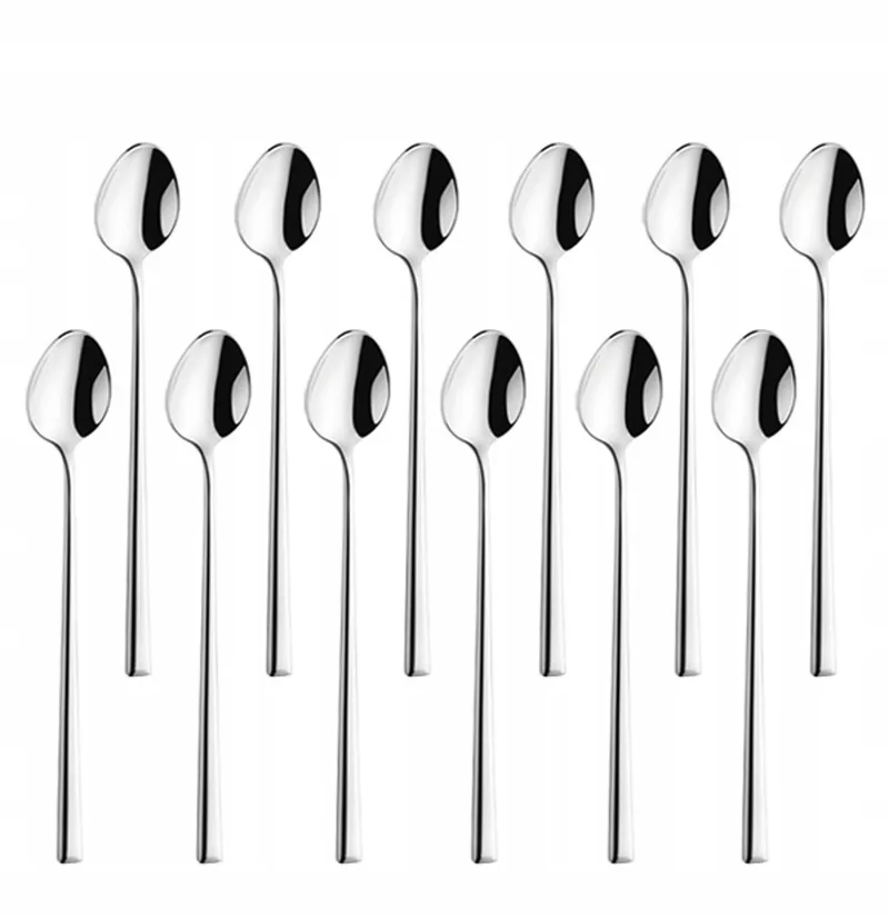 Metropole Latte Lepels - 18 Stuks - Roestvrij Staal 18/10 by Amefa in Silver – product photo