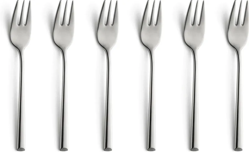 Metropole taartvorkjes - 6-delig by Amefa in Silver – product photo