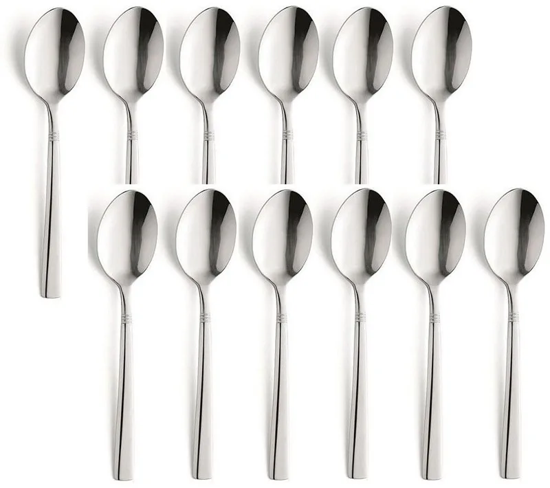 Palmon 12 Kleine Lepels RVS - Perfect voor koffie & dessert by Amefa in Silver – product photo