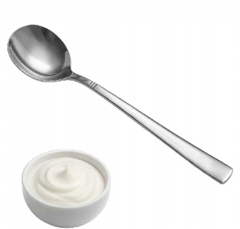 Palmon lepel van roestvrij staal 18/10, 16,7 cm by Amefa in Silver – product photo