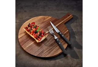 Pizza 6-delige Steakmessenset serie 7000– Vlijmscherp – Micro-Serration – 13/0 Messenstaal – Handvat – Cadeauverpakking by Amefa in Black – product photo 2 of 5