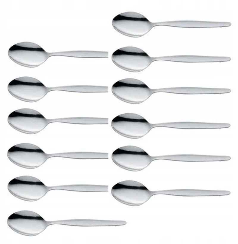 Scandinave Theelepels 12 stuks RVS Nikkelvrij 13,5 cm de Amefa en Argent – photo produit