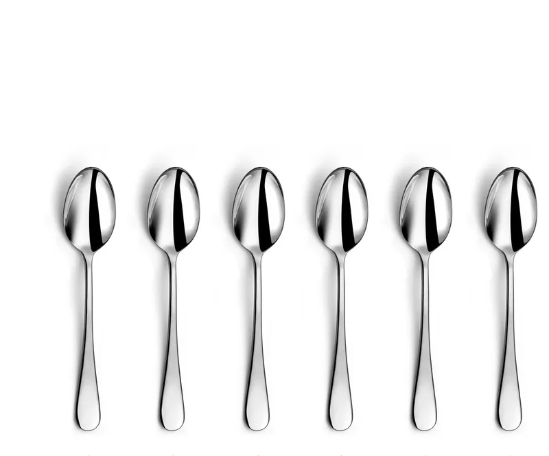 Venus - 6 Koffielepels von Amefa in Silber – Produktfoto