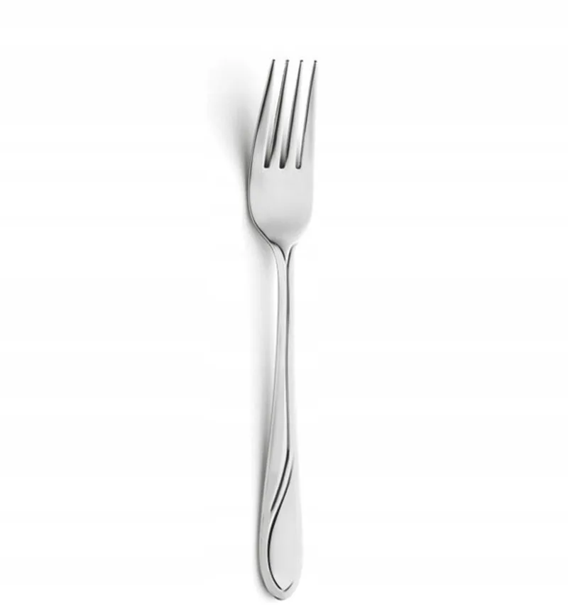 Whisper Diner Vork - 19,7 cm - Roestvrij Staal 18/0 - Glans de Amefa en Argent – photo produit