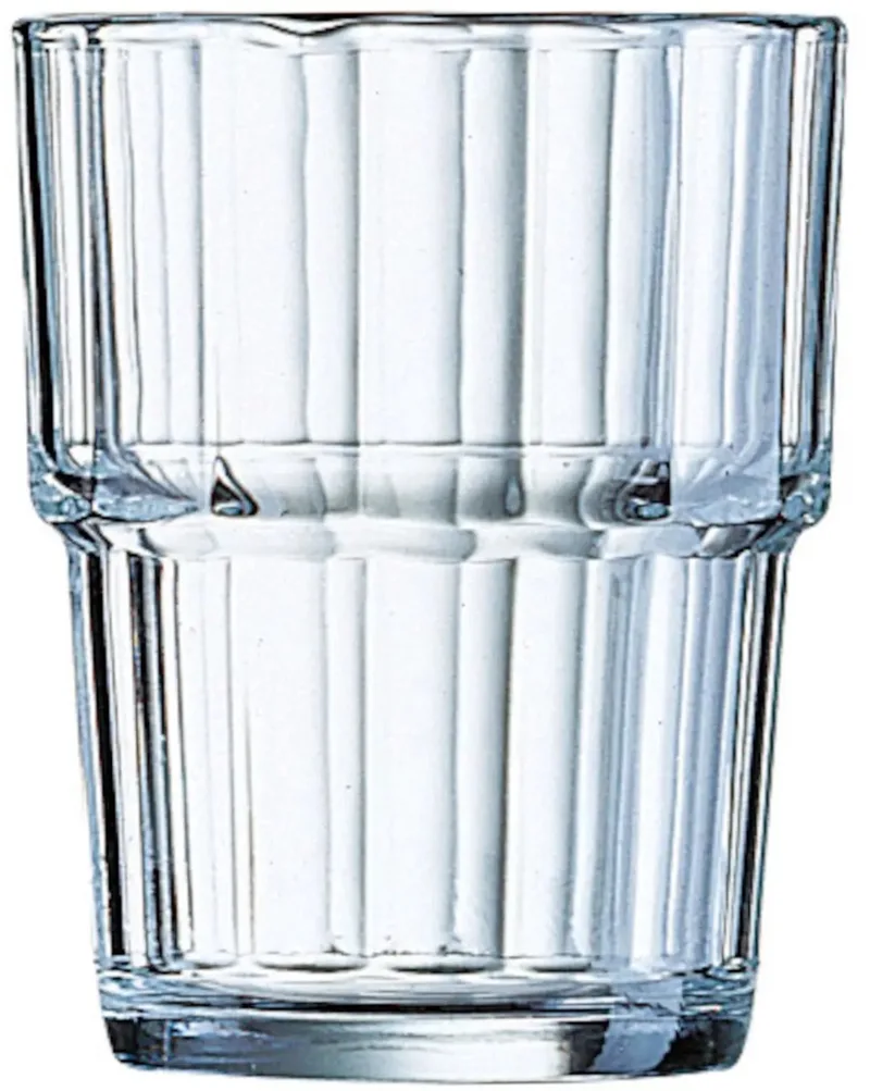 Arc International Norvege Tumbler - Hardglas - 0.20 l - 6 stuks de Arcoroc en Transparent – photo produit