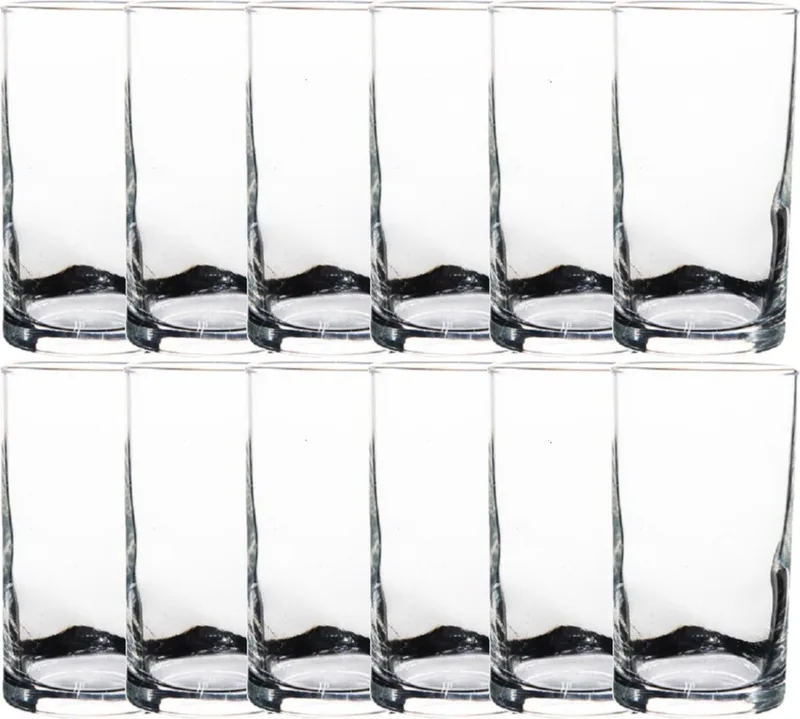 Drinkglazen - 36x stuks - glas - 210 ml - waterglazen - alle soorten dranken - D6 x H11 cm de Arcoroc en Transparent – photo produit