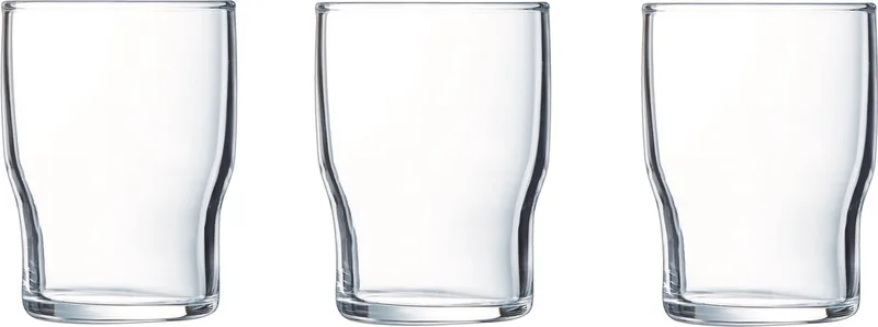 Drinkglazen - 6 stuks - glas - 180 ml - Drinkglas/waterglas/sapglas de Arcoroc en Transparent – photo produit