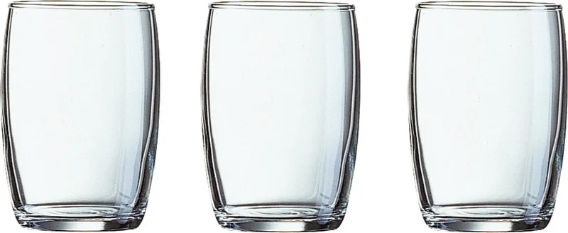 Drinkglazen - klein formaat - 12x stuks - glas - 160 ml - waterglas/sapglas by Arcoroc in Transparent – product photo