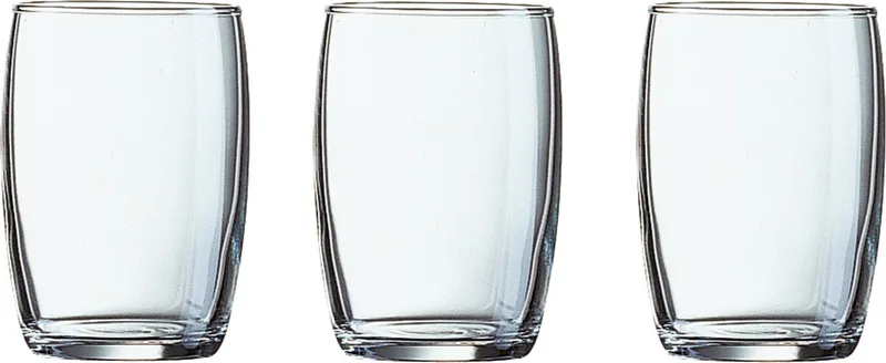 Drinkglazen - klein formaat - 6x stuks - glas - 160 ml - waterglas/sapglas de Arcoroc en Transparent – photo produit