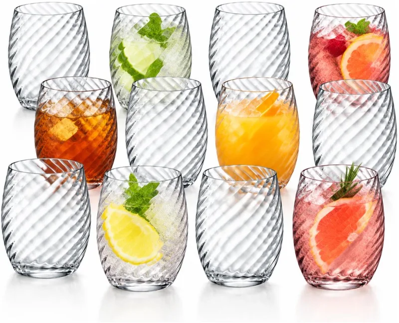Drinkglazen Miracles - 12x stuks - 360 ml - Waterglazen - Tumblers - Luxe uitstraling by Arcoroc in Transparent – product photo