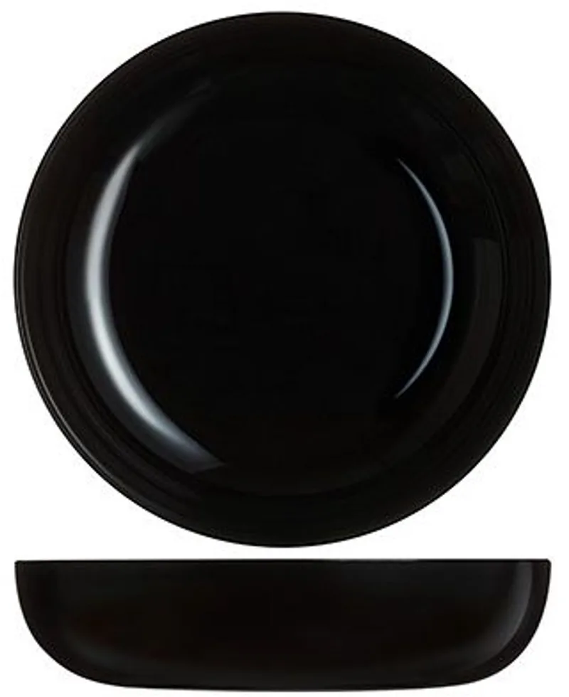 Evolutions Black Diep Bord D17cm by Arcoroc in Black – product photo