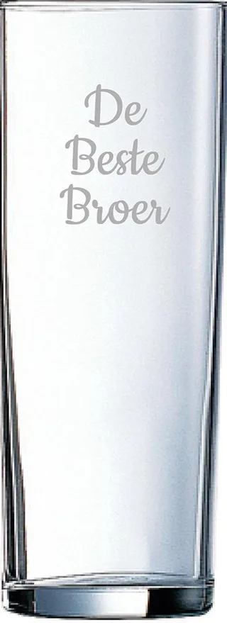 Gegraveerde longdrinkglas 31cl De