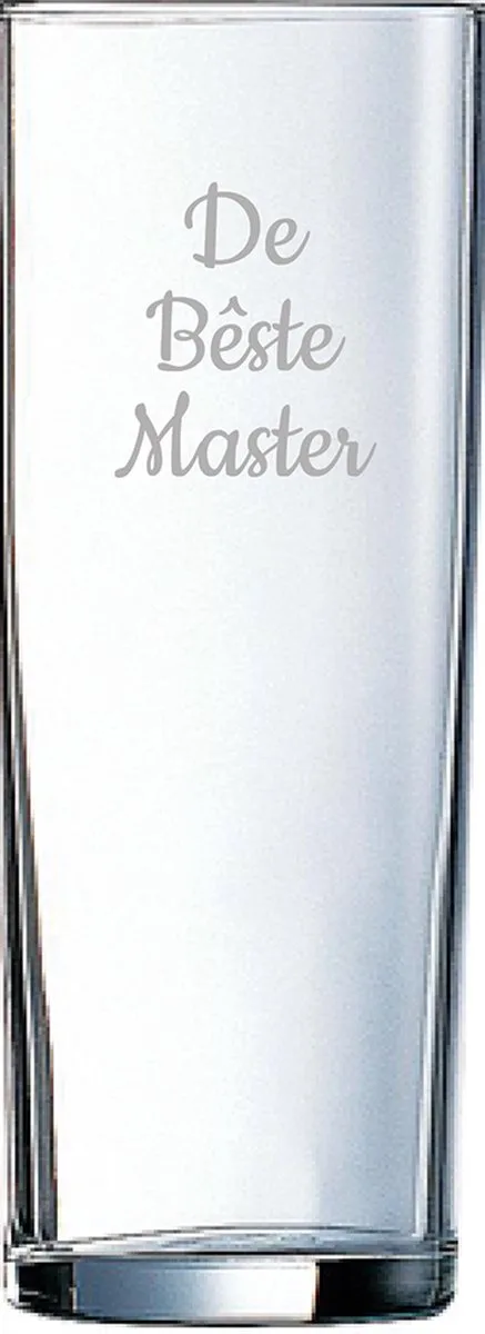 Gegraveerde longdrinkglas 31cl De by Arcoroc in Bêste Master – product photo