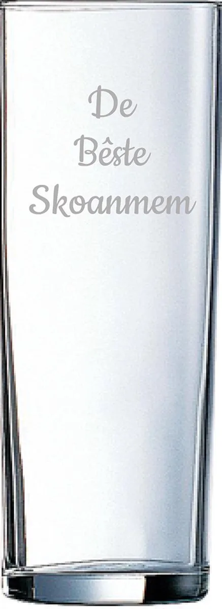 Gegraveerde longdrinkglas 31cl De by Arcoroc in Bêste Skoanmem – product photo