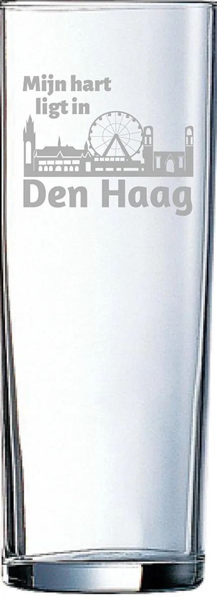 Gegraveerde longdrinkglas 31cl de Arcoroc en Den Haag – photo produit