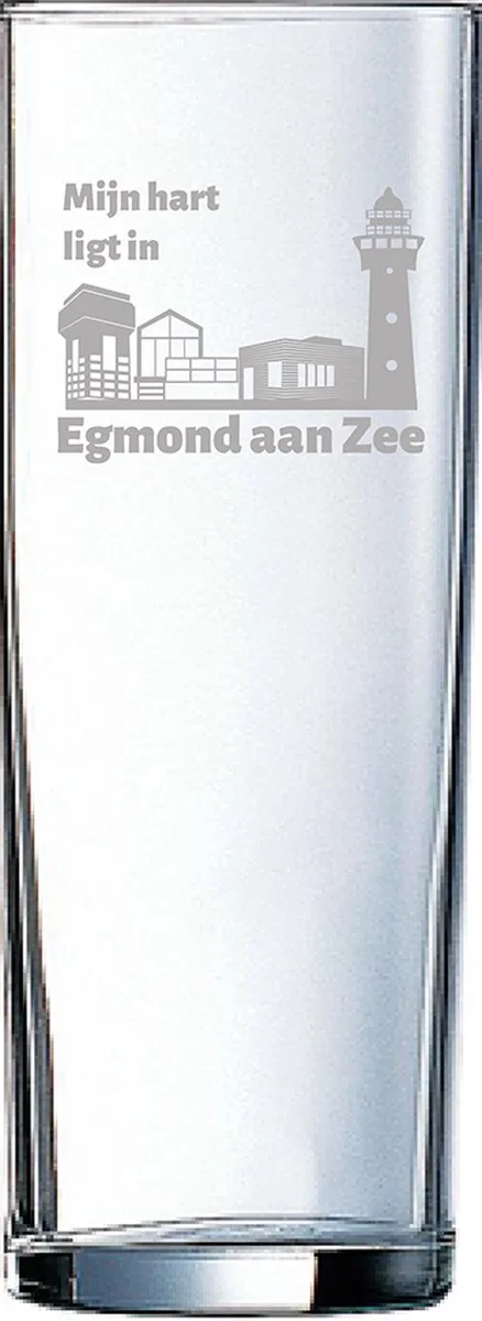 Gegraveerde longdrinkglas 31cl by Arcoroc in Egmond aan Zee – product photo