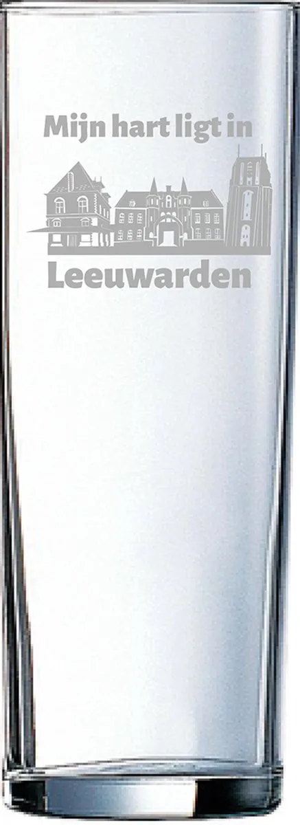 Gegraveerde longdrinkglas 31cl by Arcoroc in Leeuwarden – product photo