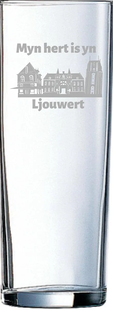 Gegraveerde longdrinkglas 31cl by Arcoroc in Ljouwert – product photo