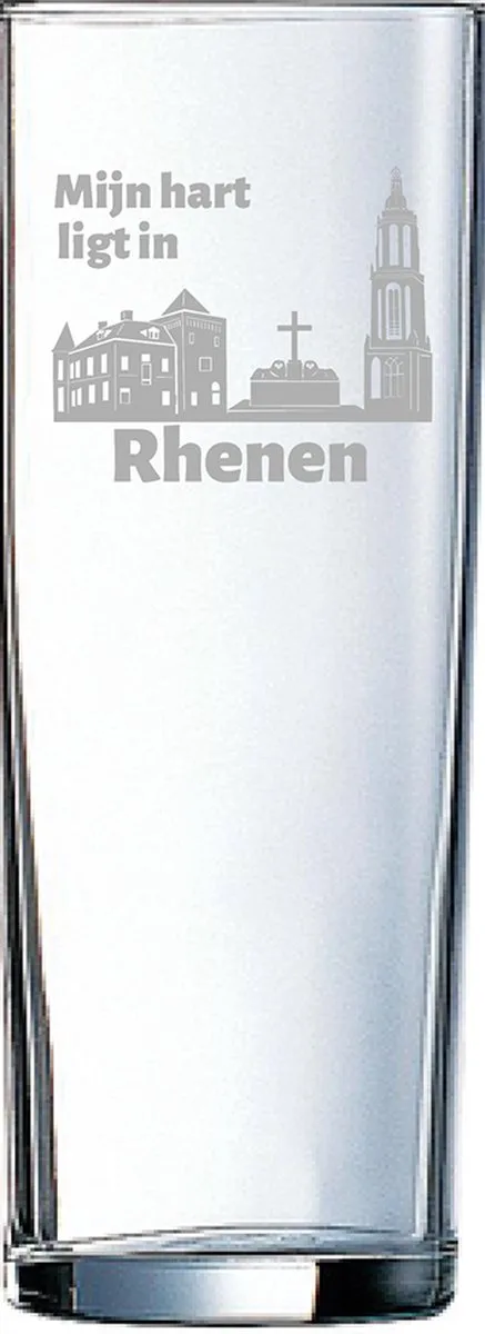 Gegraveerde longdrinkglas 31cl van Arcoroc in Rhenen – productfoto