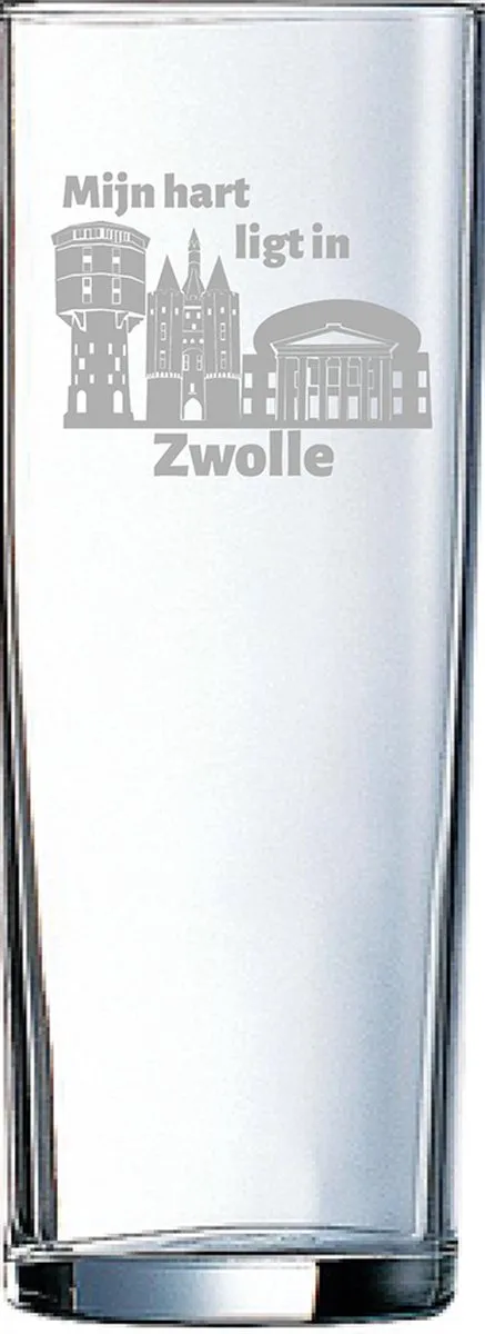 Gegraveerde longdrinkglas 31cl by Arcoroc in Zwolle – product photo